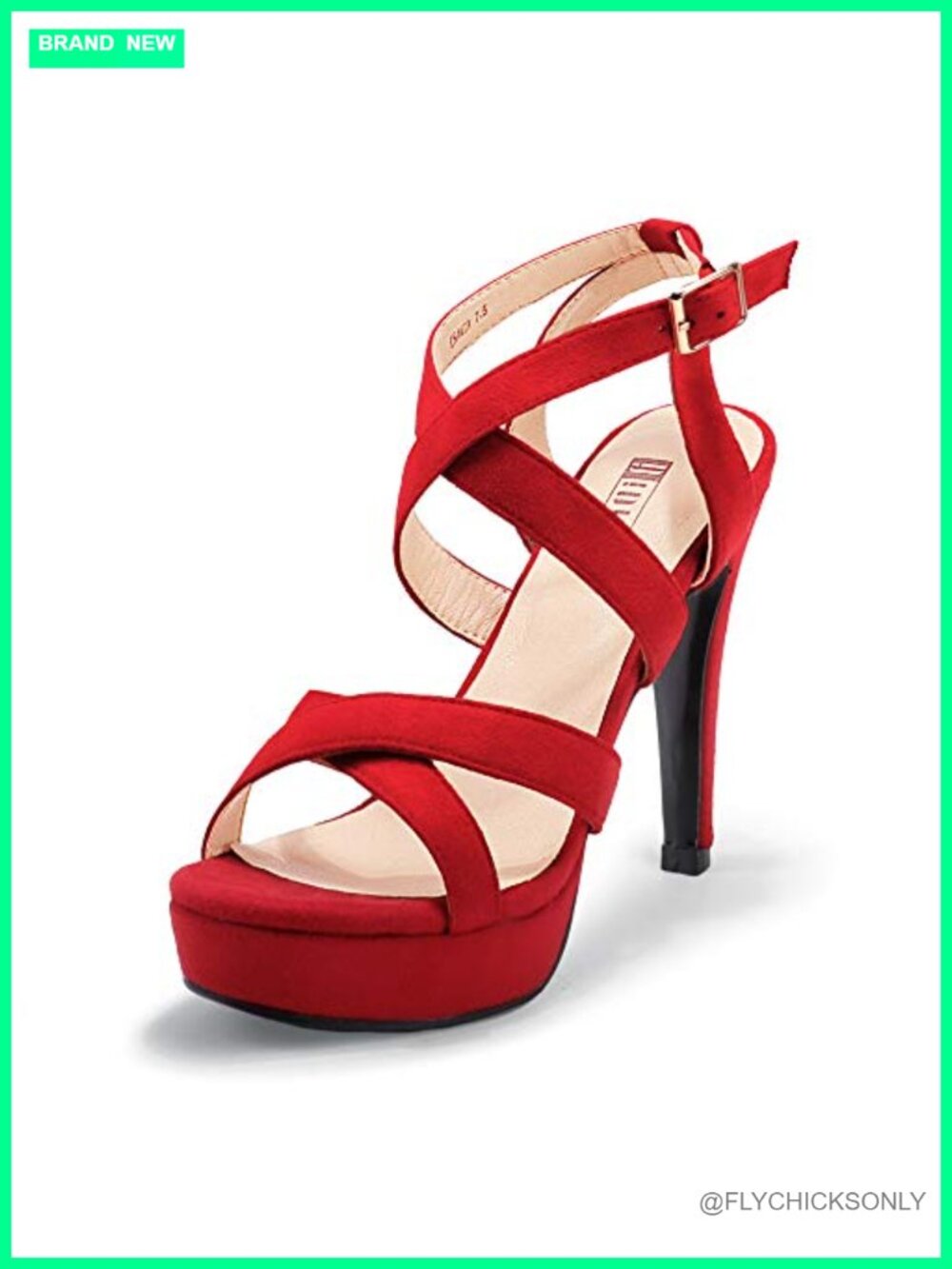 Platform High Heels Strappy Slingback Heeled Sandals